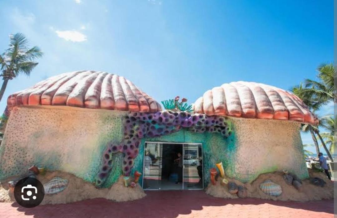 Ape Privilegiado No Centro Da Ocian E A 150M Da Praia E Feirinha, Com Wi-Fi E Garagem ! Praia Grande  Exterior foto