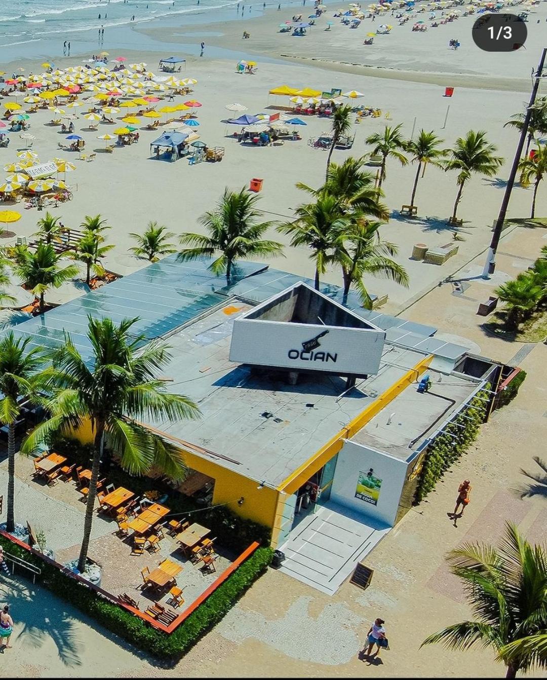 Ape Privilegiado No Centro Da Ocian E A 150M Da Praia E Feirinha, Com Wi-Fi E Garagem ! Praia Grande  Exterior foto