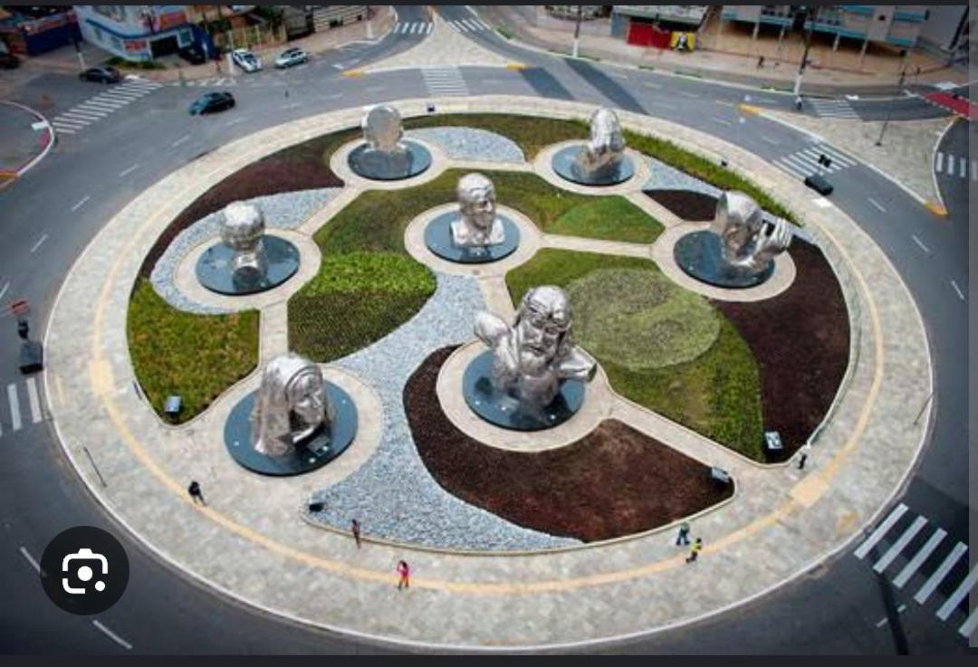 Ape Privilegiado No Centro Da Ocian E A 150M Da Praia E Feirinha, Com Wi-Fi E Garagem ! Praia Grande  Exterior foto