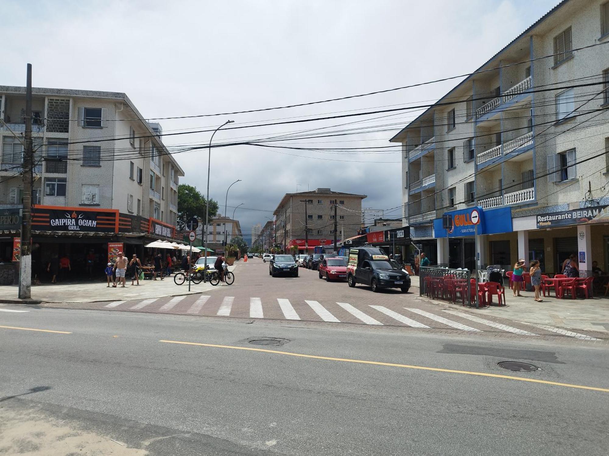 Ape Privilegiado No Centro Da Ocian E A 150M Da Praia E Feirinha, Com Wi-Fi E Garagem ! Praia Grande  Exterior foto