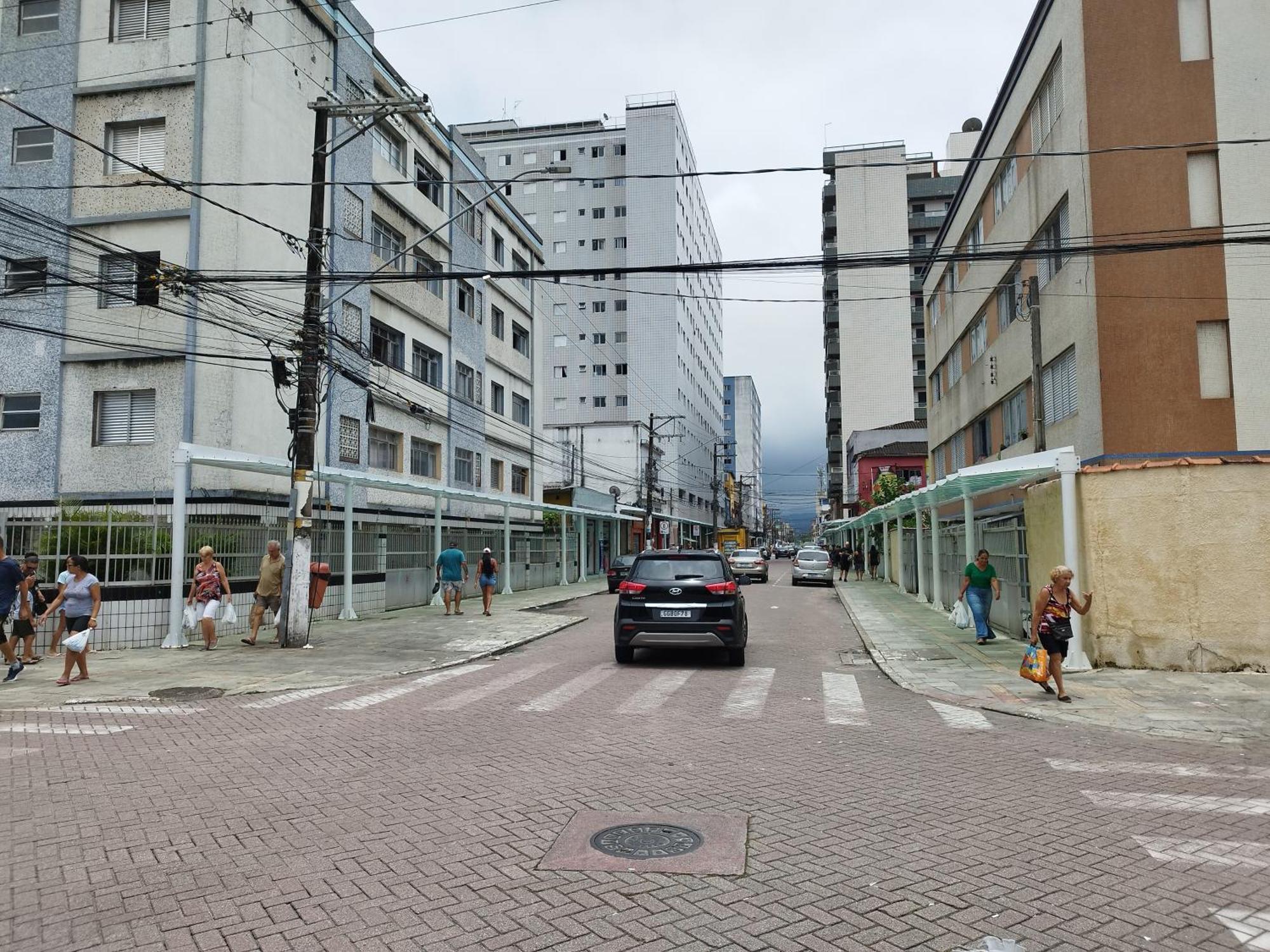 Ape Privilegiado No Centro Da Ocian E A 150M Da Praia E Feirinha, Com Wi-Fi E Garagem ! Praia Grande  Exterior foto
